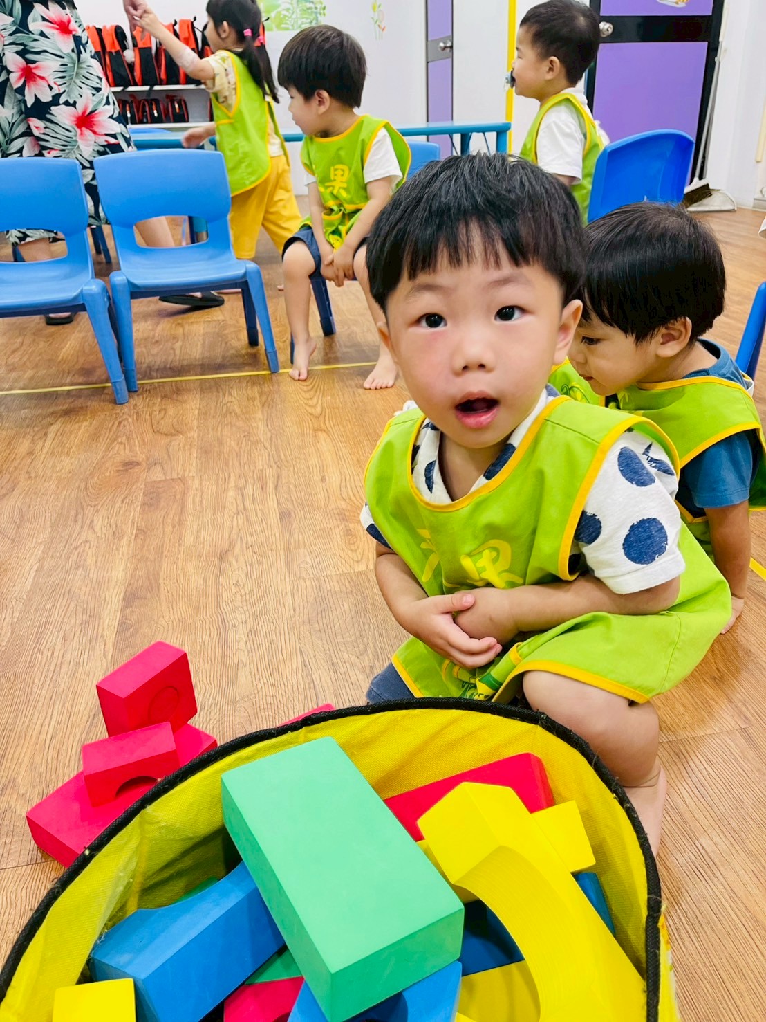 禾果小小新生上學去